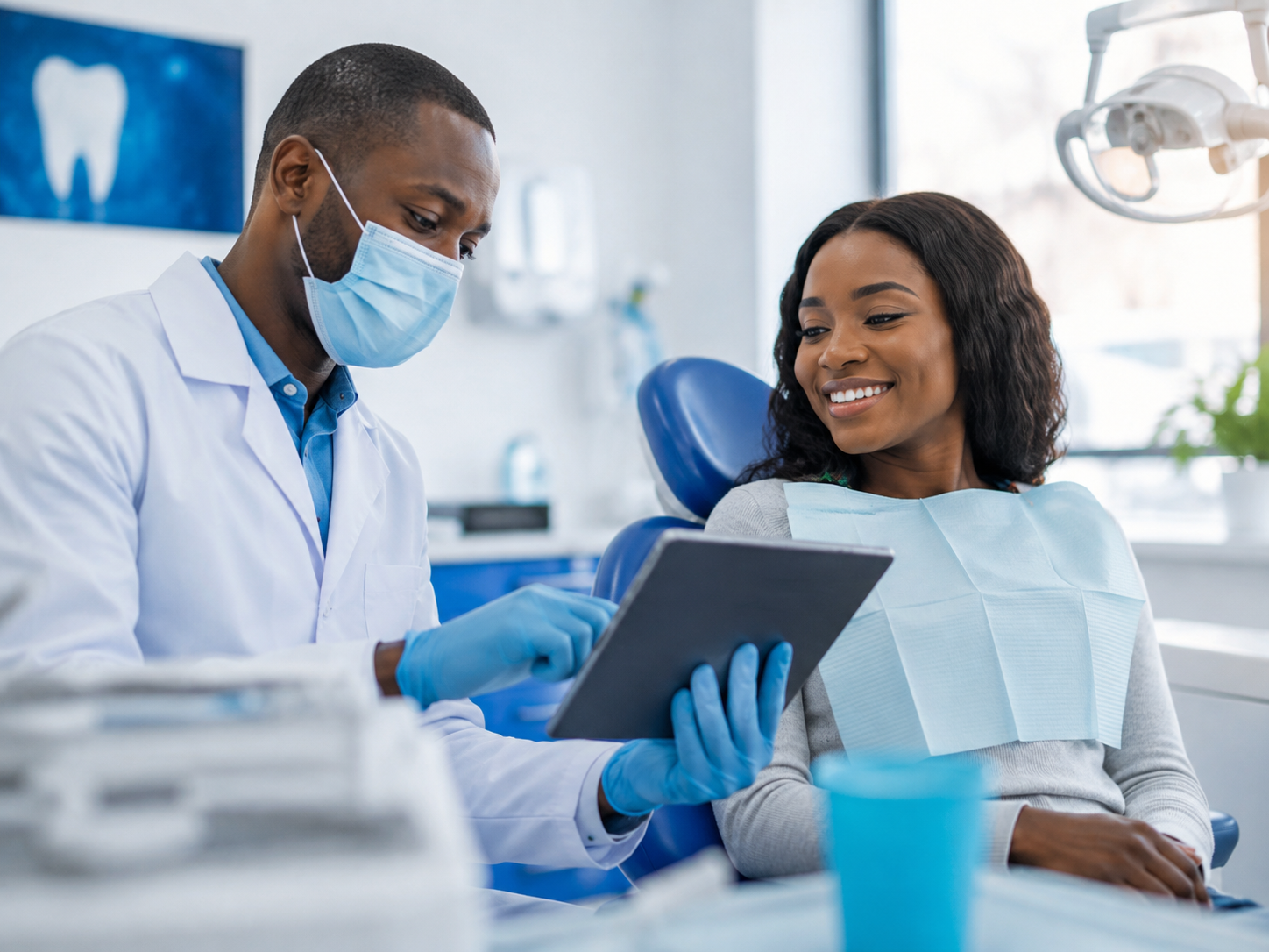 Compassionate Dental Team Consultation