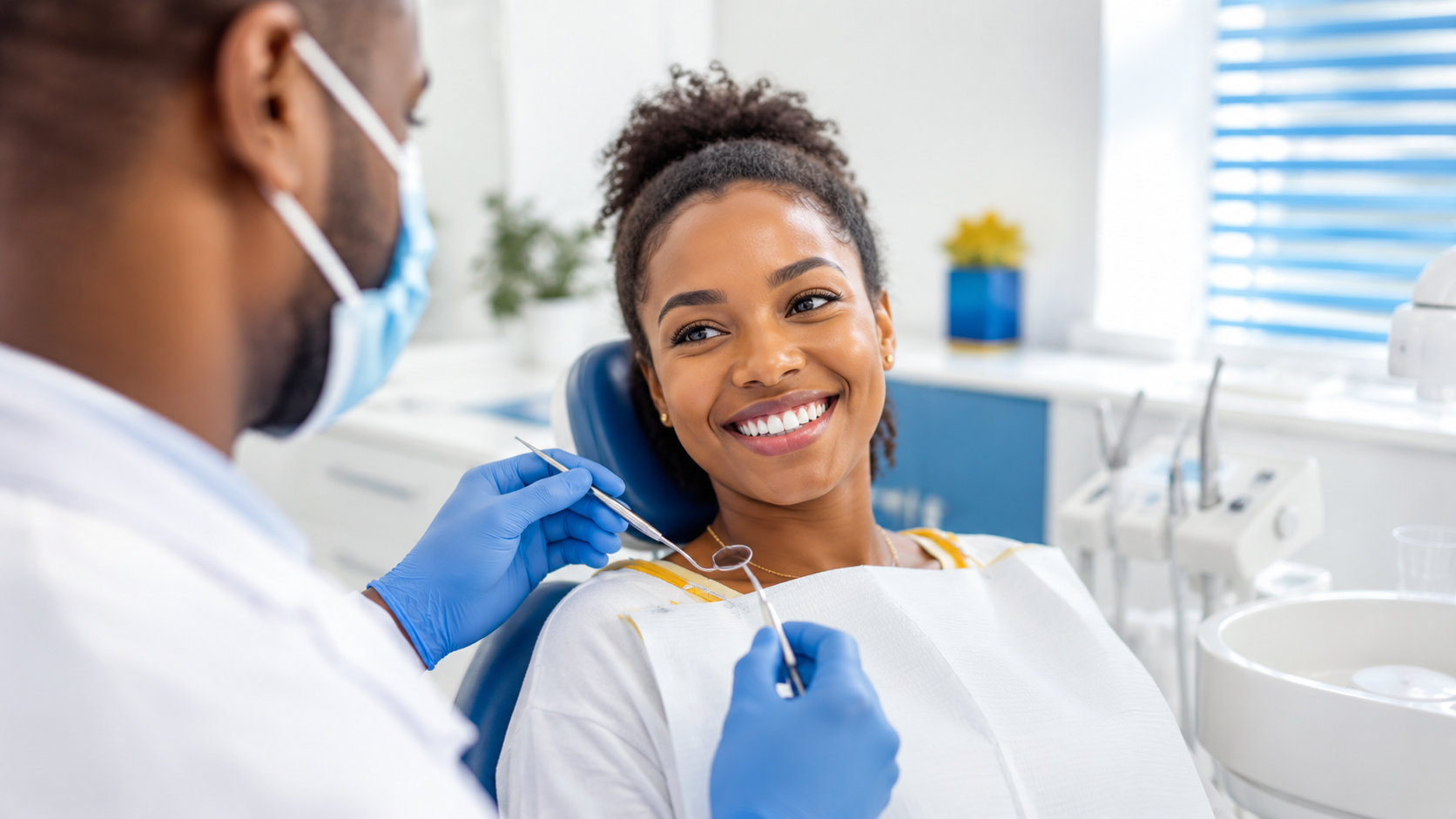 Happy Smiling Patient at Funtees Dental Clinic